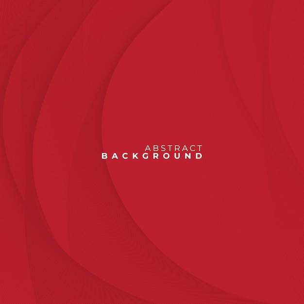 Abstract background with dark red curved lines and gradient colors