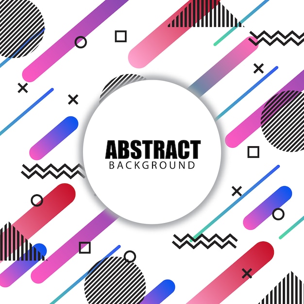 abstract background with geometric style