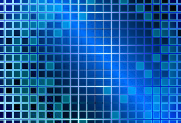 Abstract background with glass squares