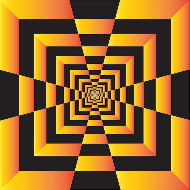 Abstract background with optical illusion effect background