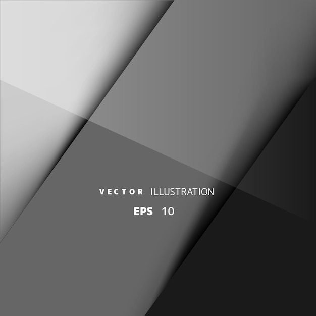 Abstract background with paper layers and shadows
