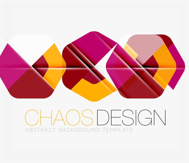 Abstract background with round shapes