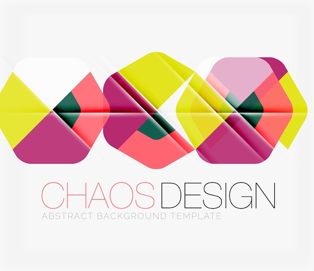 Abstract background with round shapes