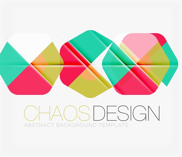 Abstract background with round shapes