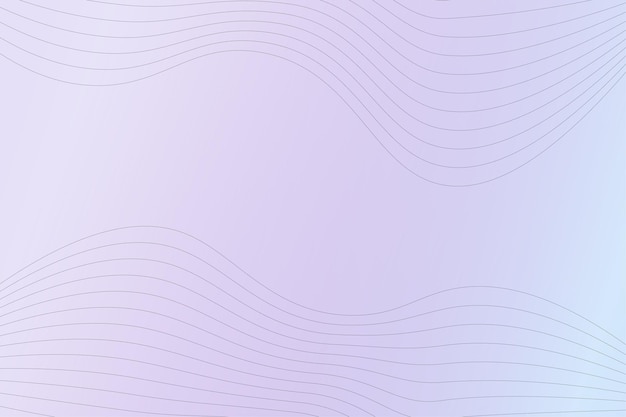 abstract background with smooth wavy lines in lilac and purple colors