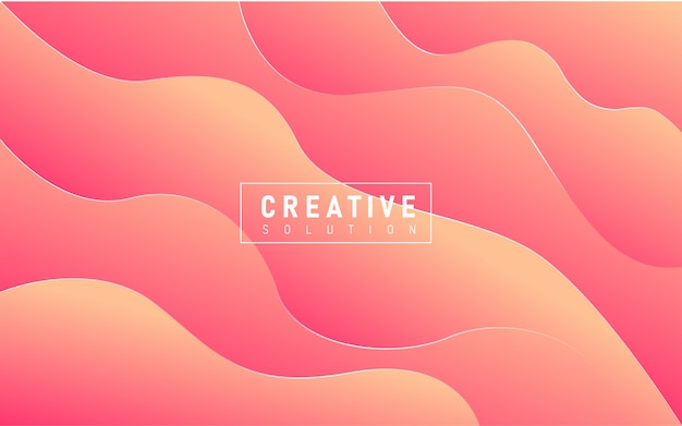 Abstract background with wave shape