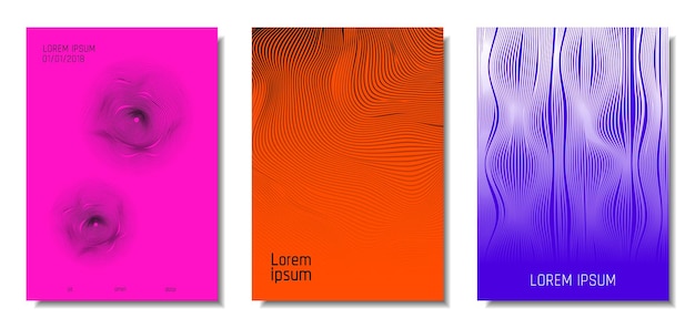 abstract backgrounds with 3d effect