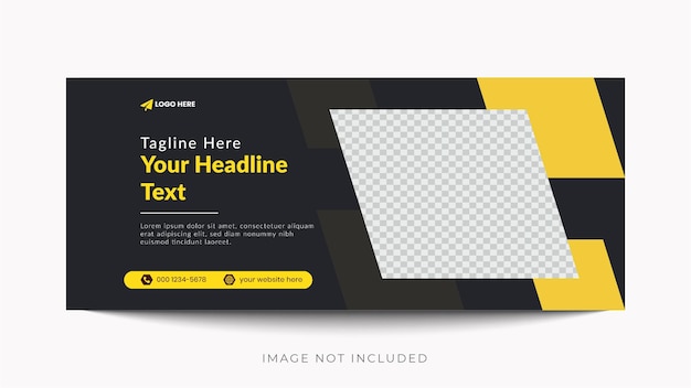 Abstract banner design web template Set Horizontal header web banner