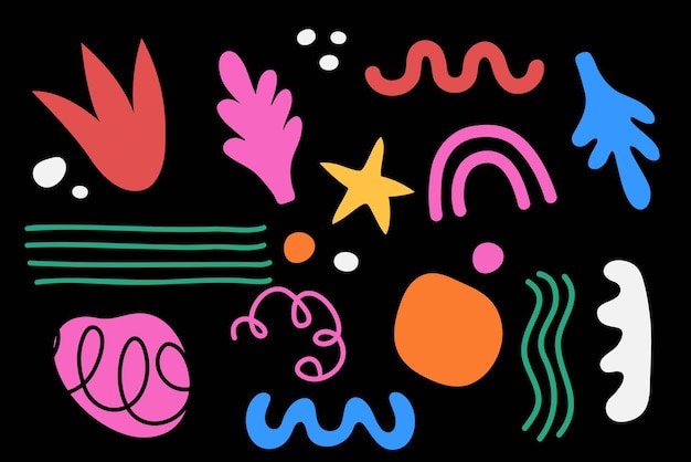abstract banner trendy