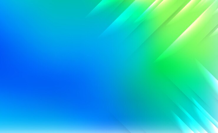 Vector abstract blue and green gradient background vector illustration