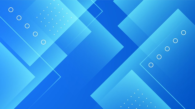 Abstract blue background with squares and modern technology geometric pattern Vector abstract graphic design banner pattern presentation background web template