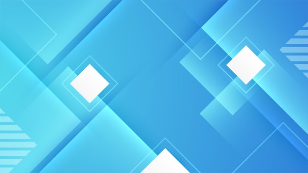 Abstract blue background with squares and modern technology geometric pattern Vector abstract graphic design banner pattern presentation background web template