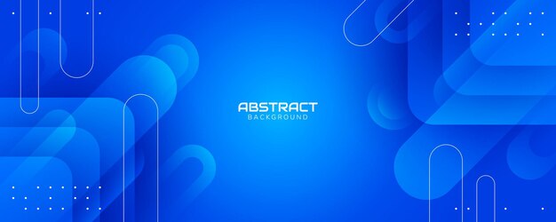 Abstract blue backgroundGeometric shape compotition Tech modern premium elegant future