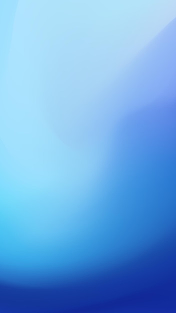 Abstract Blue Gradient Background Soft Hues Smooth Texture