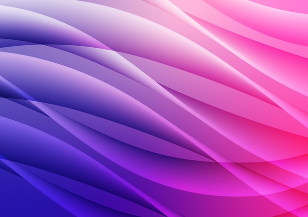 abstract blue gradient red decorative line pattern background