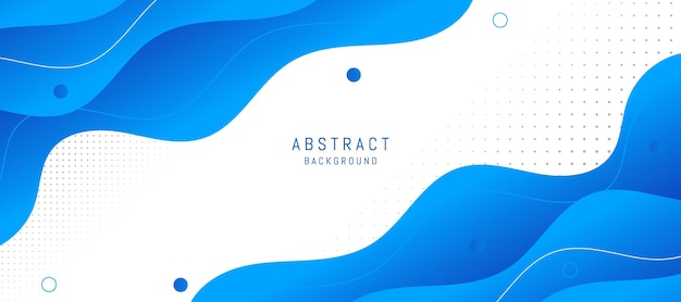 abstract blue modern background colorful template banner with blue gradient color