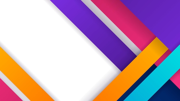 abstract blue orange red yellow white colorful square light silver technology background vector modern diagonal presentation background