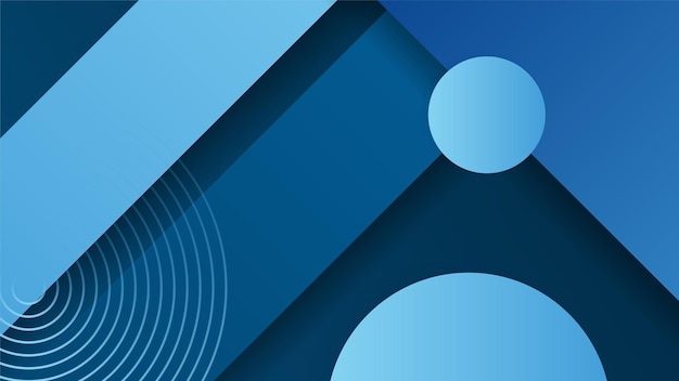 Abstract blue shapes background with line square and modern technology geometric pattern Vector abstract graphic design banner pattern presentation background web template