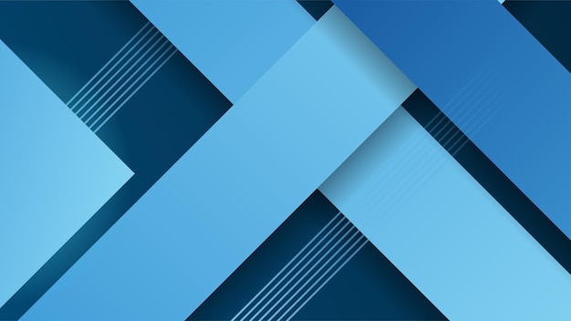 Abstract blue shapes background with line square and modern technology geometric pattern Vector abstract graphic design banner pattern presentation background web template