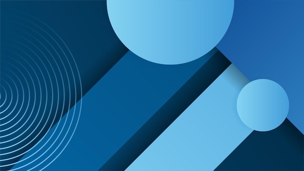 Abstract blue shapes background with line square and modern technology geometric pattern Vector abstract graphic design banner pattern presentation background web template