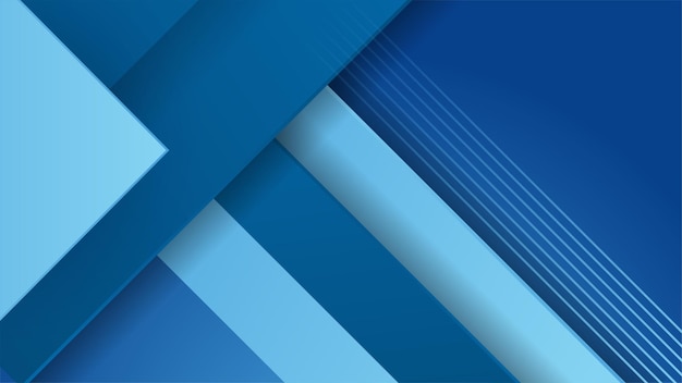Abstract blue shapes background with line square and modern technology geometric pattern Vector abstract graphic design banner pattern presentation background web template