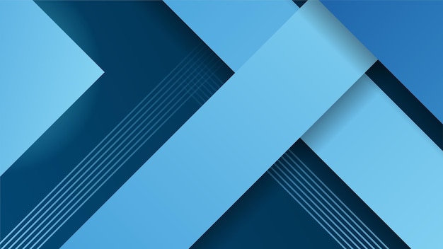 Abstract blue shapes background with line square and modern technology geometric pattern Vector abstract graphic design banner pattern presentation background web template