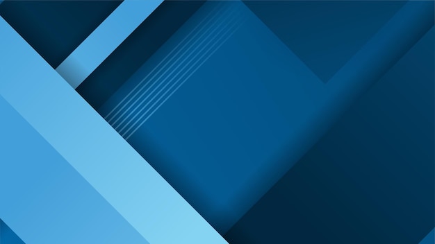 Abstract blue shapes background with line square and modern technology geometric pattern Vector abstract graphic design banner pattern presentation background web template