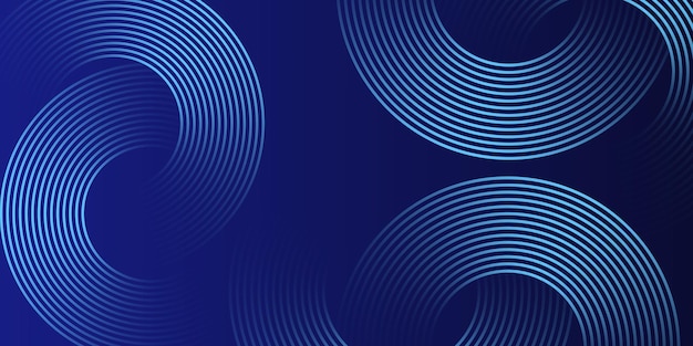 Abstract Blue Spiral Background