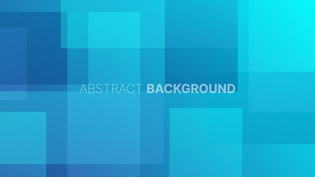 abstract blue square backgroundvector illustration