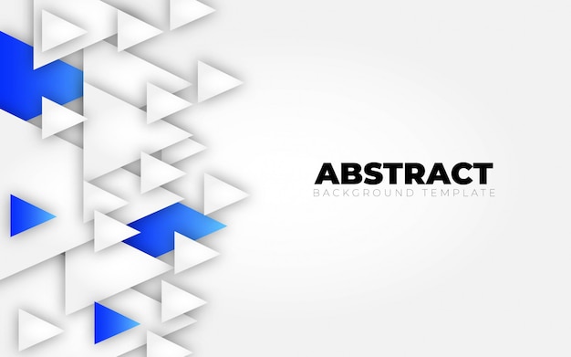 Abstract Blue White Background