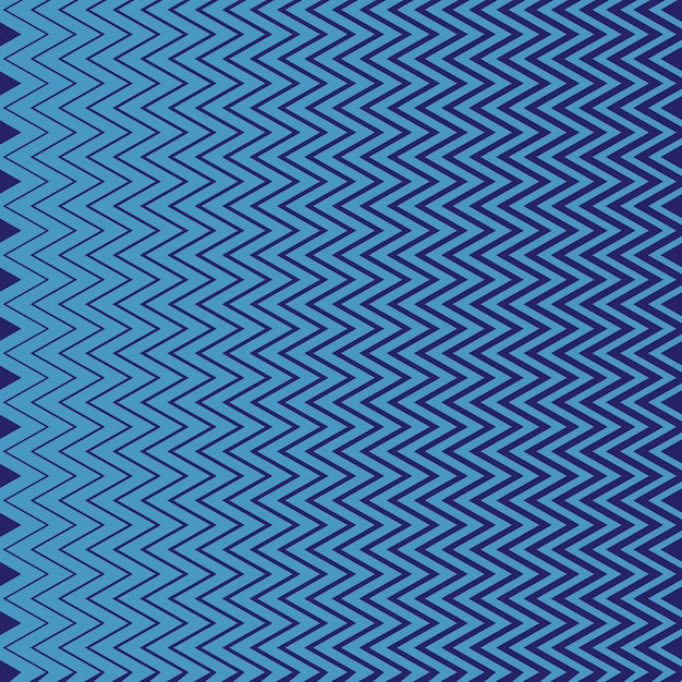 Abstract Blue Zigzag Pattern