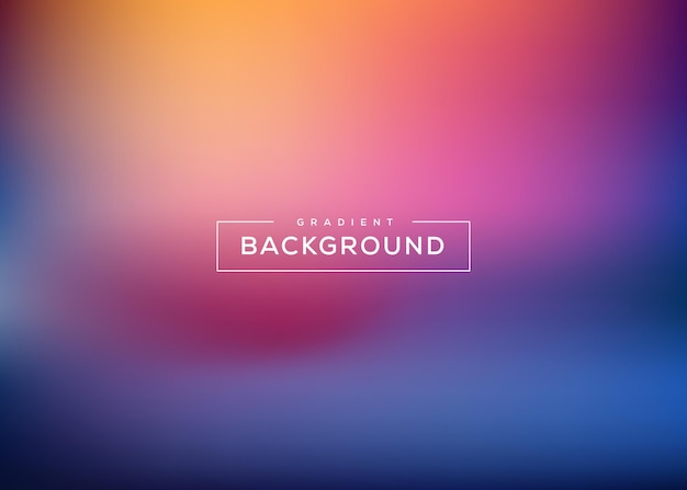 Abstract blurred gradient mesh background
