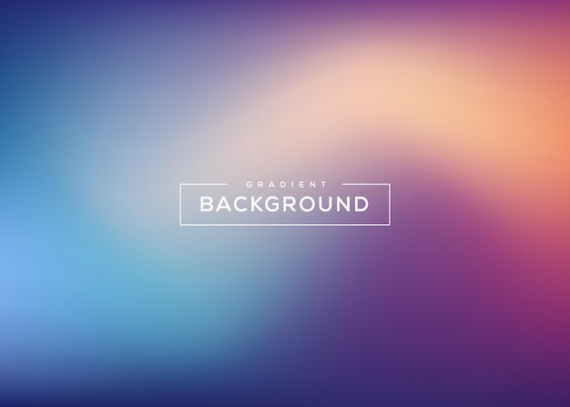 Abstract blurred gradient mesh background