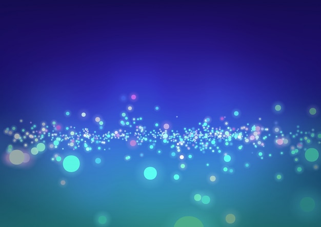 abstract blurry background with sparkling lights
