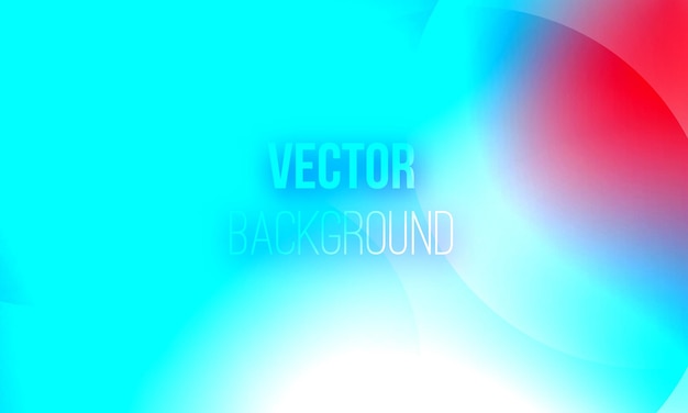 Abstract Blurry Gradient with Bright Colors
