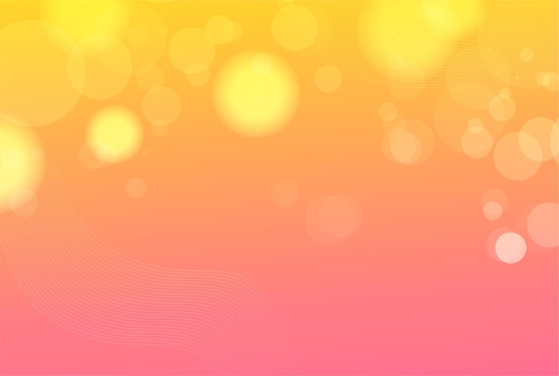 Abstract bokeh background design Gradient bokeh background Abstract Lighting effect