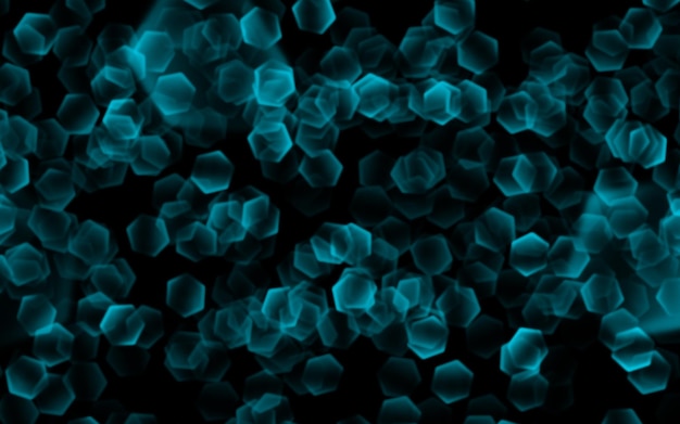 Abstract bokeh background lighting effect