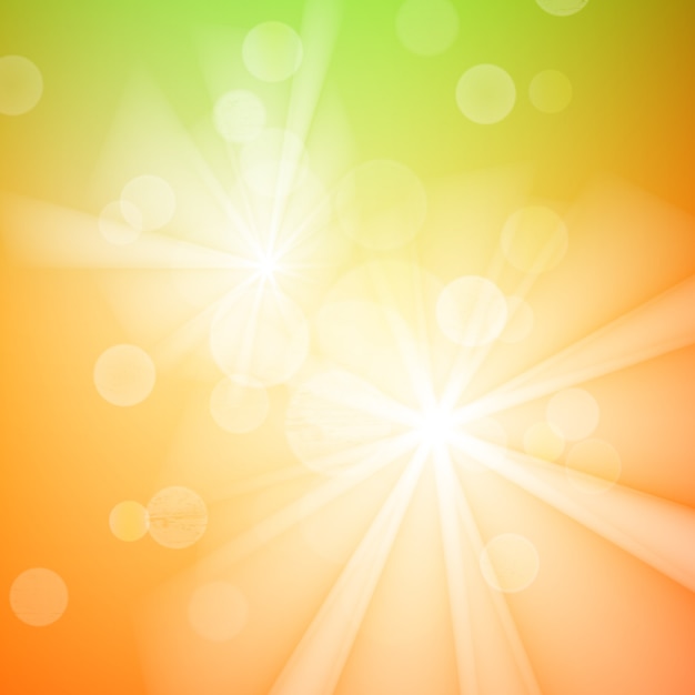 abstract bokeh sparkles on blurred background