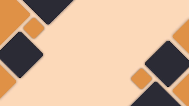 Abstract Brown Rectangle Geometric Background
