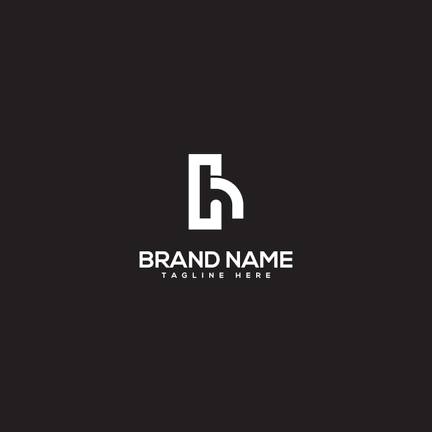 Abstract CH HC C H Letters Logo Initial Based Monogram Icon Vector