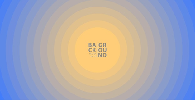 Abstract circle background Creative round colorful Trendy gradient composition illustration Vector