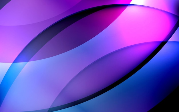 abstract circle shape with glowing light dynamic blue and purple background. futuristic technology digital hi-tech concept. banner, posters, cards, headers, website