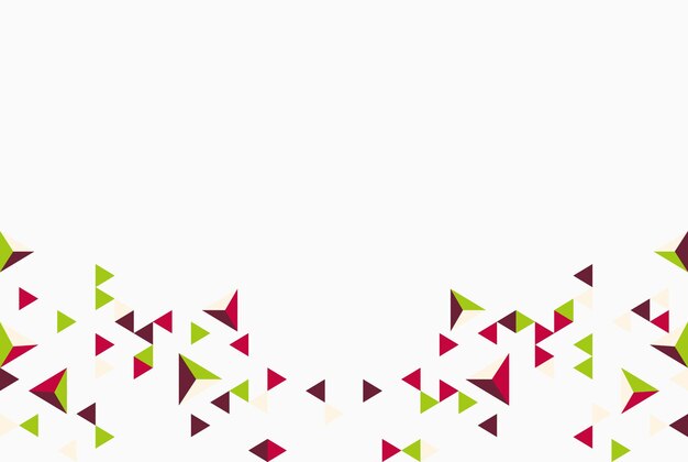 Abstract colored triangles backgroundTemplate design for brochureposterbannerposter