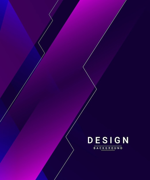 Abstract colorful dynamic elegant geometric design background