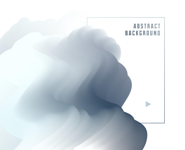 Abstract colorful fluid vector background, dimensional gradient shape element for design, flowing 3D wave, color dynamic motion layout.