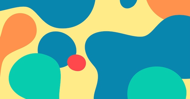 Abstract colorful geometric background Liquid color background design