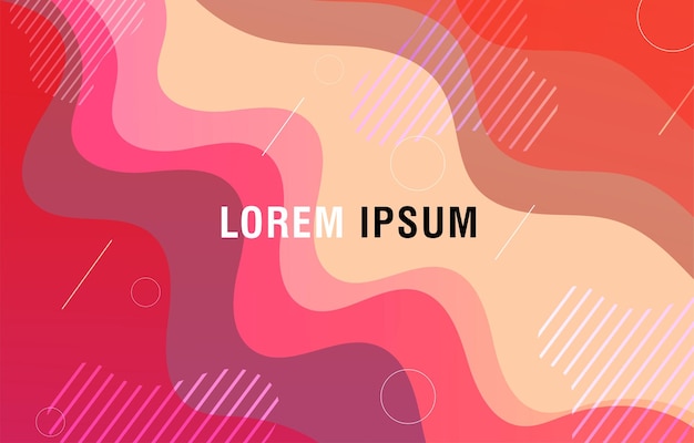 Abstract Colorful geometric background