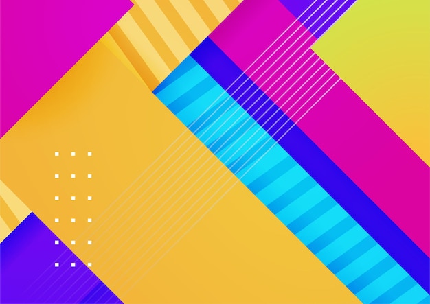 abstract colorful geometric vector gradient background