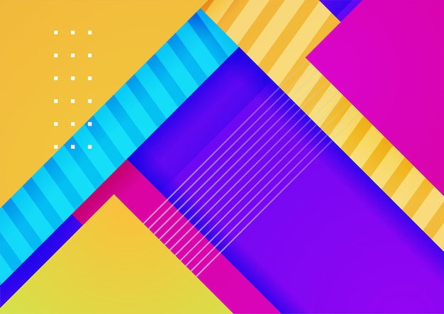 abstract colorful geometric vector gradient background