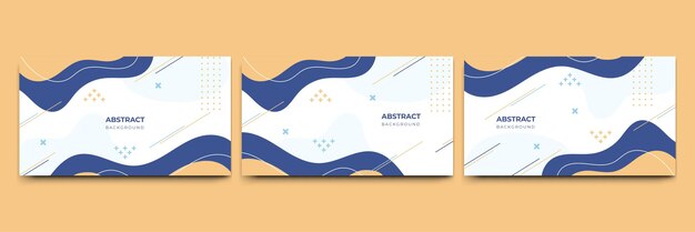 abstract colorful memphis flat geometric shapes background abstract composition with lines square dot triangle circle and wavy flat style design for poster presentation card cover banner
